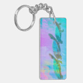 Neon Turtles Sleutelhanger (Voorkant Links)