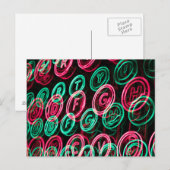 Neon typemachines sluiten af briefkaart (Voorkant / Achterkant)