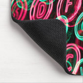 Neon typemachines sluiten af muismat (Hoek)