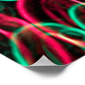 Neon typemachines sluiten af poster (Hoek)