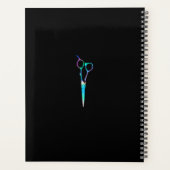Neon Unicorn Holografisch kapster B Planner (Achterkant)