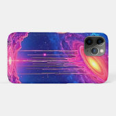 Neon Universum: Druppelende Sterrenlicht Case-Mate iPhone Case (Achterkant (horizontaal))