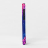Neon Universum: Druppelende Sterrenlicht Case-Mate iPhone Case (Achterkant/links)