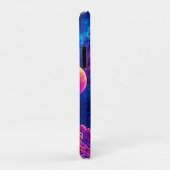 Neon Universum: Druppelende Sterrenlicht Case-Mate iPhone Case (Achterkant/rechts)