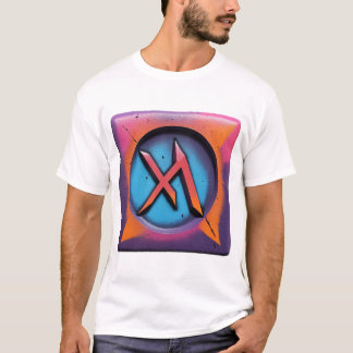Neon Urban Graffiti Art Symbool T-shirt
