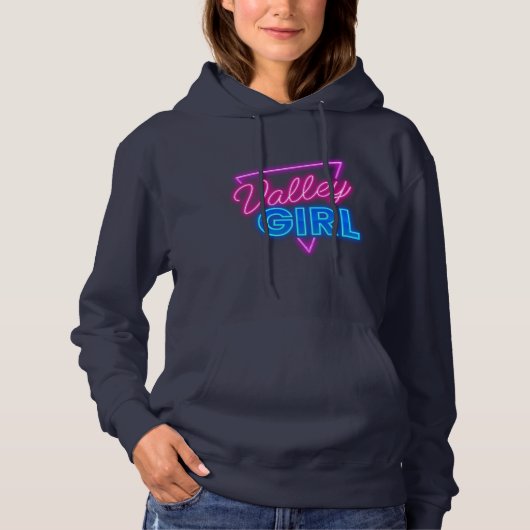 Neon Valley Girl Hoodie (Voorkant)