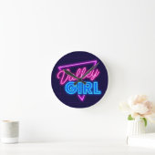 Neon Valley Girl Ronde Klok (Huis)