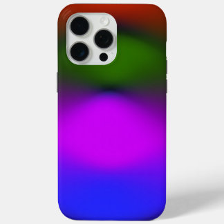 Neon van Blauw, Paarse, Groen & Sinaasappel iPhone 15 Pro Max Hoesje