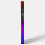 Neon van Blauw, Paarse, Groen & Sinaasappel Case-Mate iPhone Case (Achterkant / Links)