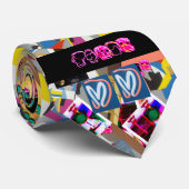 Neon Vangelical #1 van cassini Stropdas (Opgerold)