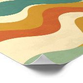 Neon Vaporwave Desert Dreamscape Poster (Hoek)