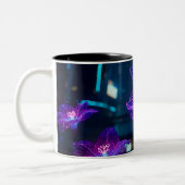 Neon Veins Tweekleurige Koffiemok (Links)