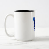 Neon Velocity Tweekleurige Koffiemok (Links)