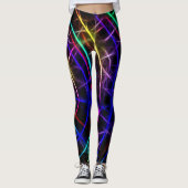 Neon-verbindingen Leggings (Voorkant)