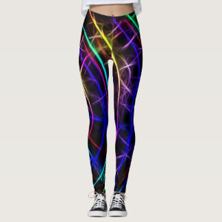 Neon-verbindingen Leggings