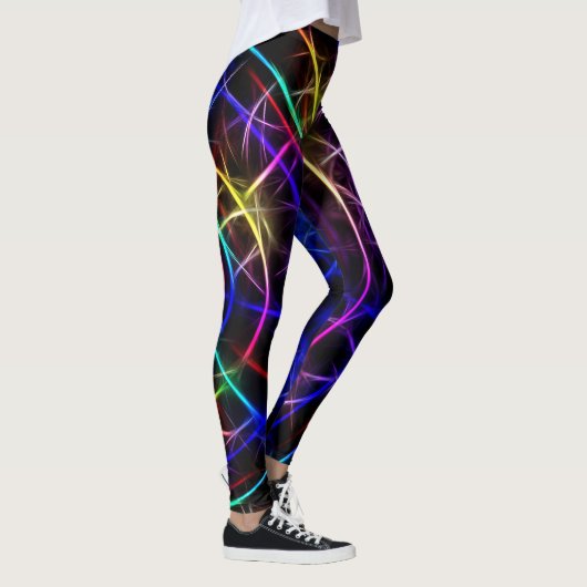Neon-verbindingen Leggings (Rechts)