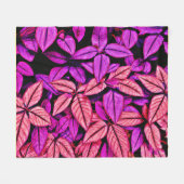 Neon verlaat wonderen fleece deken (Voorkant (Horizontaal))