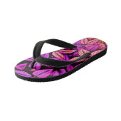 Neon verlaat wonderen kinder teenslippers (Schuin)