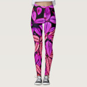 Neon verlaat wonderen leggings (Voorkant)