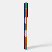 Neon Verticale Streeppatroon Case-Mate iPhone Case (Achterkant / Rechts)