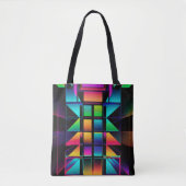 Neon Vibe Radiance 2 Tote Bag (Voorkant)