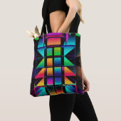 Neon Vibe Radiance 2 Tote Bag (Dichtbij)