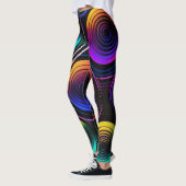 Neon Vibe Radiance Leggings (Links)