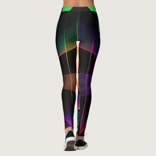 Neon Vibe Radiance Leggings (Achterkant)