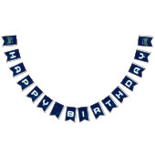 Neon Video Game Arcade Happy Birthday Vlaggetjes (Alle)