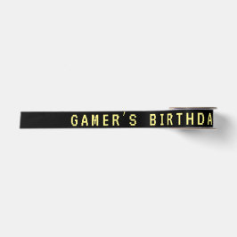 Neon Videogames elk jaar verjaardagsfeest arcade Satijnen Lint