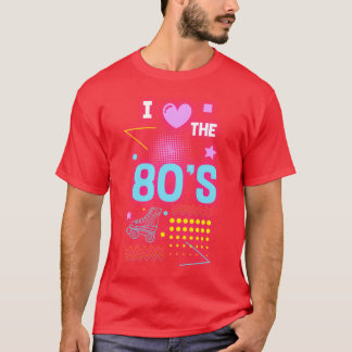 Neon Vintage Geek girl T-shirt