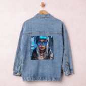 Neon Virtuoso: De raadselachtige allure van een cy Denim Jacket (Hangar)
