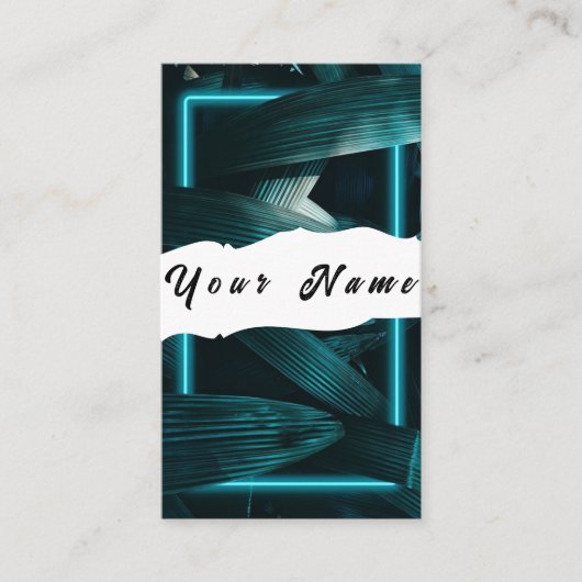 Neon Visitekaartje (Voorkant)