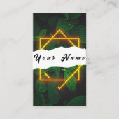 Neon Visitekaartje (Voorkant)