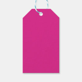 neon vivid pink | massief roze cadeaulabel