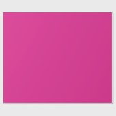 neon vivid pink | massief roze cadeaupapier (Vlak)