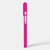 neon vivid pink | massief roze Case-Mate iPhone case (Achterkant / Links)