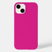 neon vivid pink | massief roze Case-Mate iPhone case (Achterkant)