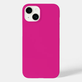 neon vivid pink | massief roze Case-Mate iPhone 14 hoesje