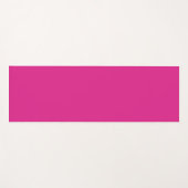 neon vivid pink | massief roze yogamat (Voorkant (horizontaal))
