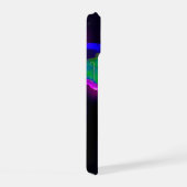 Neon Vlinder Case iPhone 15 Case (Rechterkant)