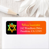 Neon vlinder retour adres label 2 (Insitu)