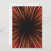 Neon Vlinder Zwart Roze Meisje Verjaardag Spaans Kaart (Achterkant)