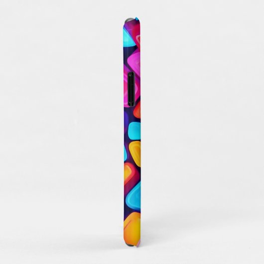 Neon Vormt Abstracte tunnelkunst Case-Mate iPhone Case (Achterkant/rechts)
