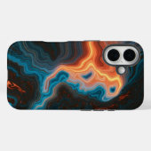 Neon Vortex Abstract Case-Mate iPhone Case (Achterkant (horizontaal))