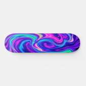 Neon Vortex: Editie 1 Persoonlijk Skateboard (Horizontaal)