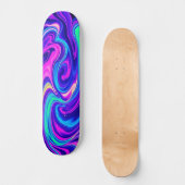 Neon Vortex: Editie 1 Persoonlijk Skateboard (Voorkant)