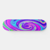 Neon Vortex: Editie 2 Persoonlijk Skateboard (Horizontaal)