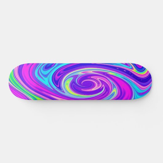 Neon Vortex: Editie 2 Persoonlijk Skateboard (Horizontaal)
