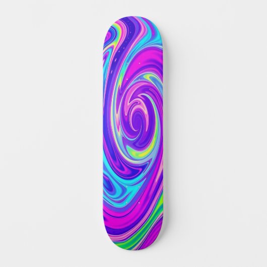 Neon Vortex: Editie 2 Persoonlijk Skateboard (Voorkant)